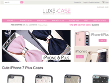 Tablet Screenshot of luxe-case.com